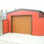 Red Colour Steel Building Self Build Kit
